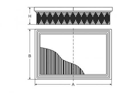 SCT FILTER VAZDUHA