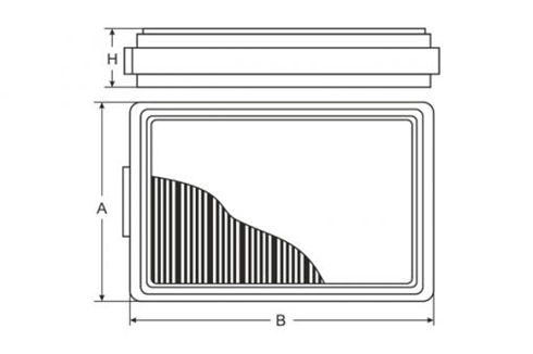 SCT FILTER VAZDUHA