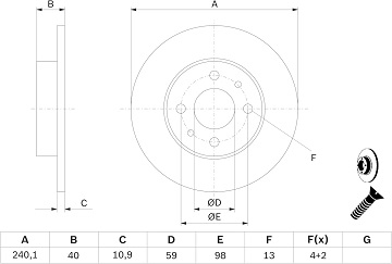 BOSCH DISK