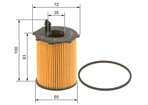 BOSCH FILTER ULJA PEUGEOT #10