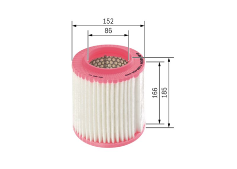 F026400443 BOSCH FILTER VAZDUHA