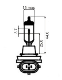 SCT SIJALICE 12V H8 35W PGJ 10kom