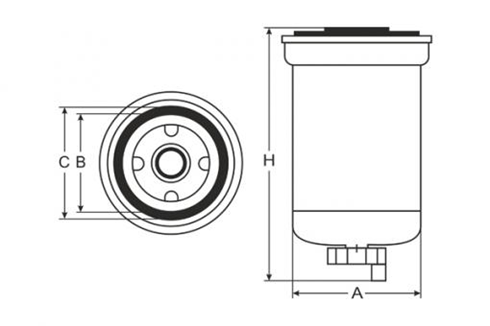 Filter goriva SCT/ Land Rover