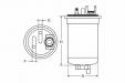 Filter goriva SCT