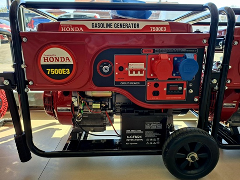 Agregat Honda GX390 HK7500 E3 - trofazni, 7,5 kVA, 380V