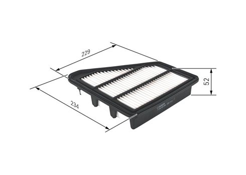 BOSCH FILTER VAZDUHA CIVIC