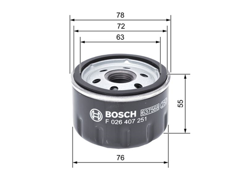 BOSCH FILTER ULJA