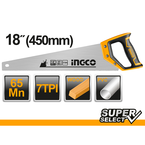 INGCO TESTERA RUČNA 450MM S.S.