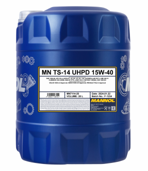 MANNOL TS-14 UHPD SAE 15W40 20L