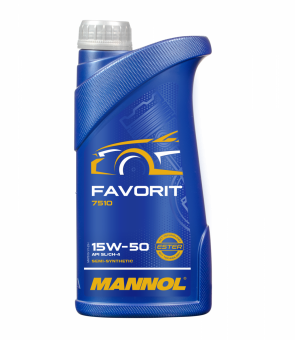 MANNOL FAVORIT 15W50 1L