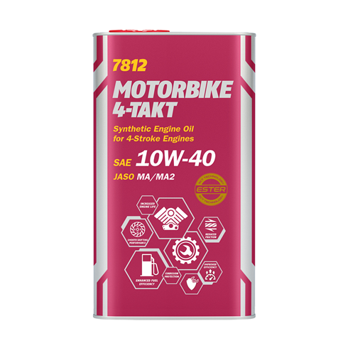 MOTORBIKE 10W40 METAL 4L