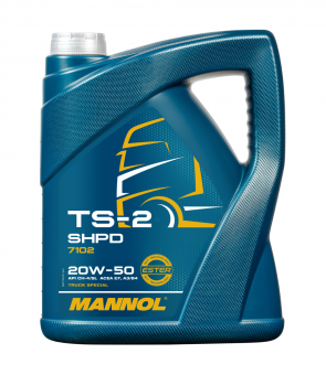 Motorno ulje Mannol TS-2 SHPD SAE 20W50 5L