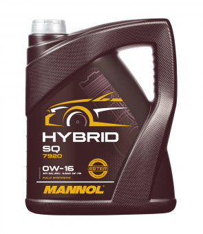 Sintetičko motorno ulje Mannol HYBRID 0W16 SP 5L