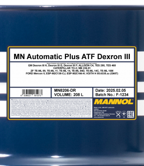 Ulje za automatske menjače Mannol ATF DEXRON III