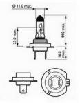 SCT SI.12V H7 55W PX26d 10kom