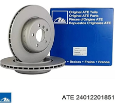 KOČIONI DISK ATE / PREDNJI