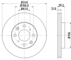 ATE DISK / PREDNJI