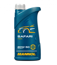 Motorno ulje Mannol SAFARI 20W50 1L