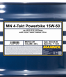 Mannol 4-TAKT POWERBIKE 15W50 208L